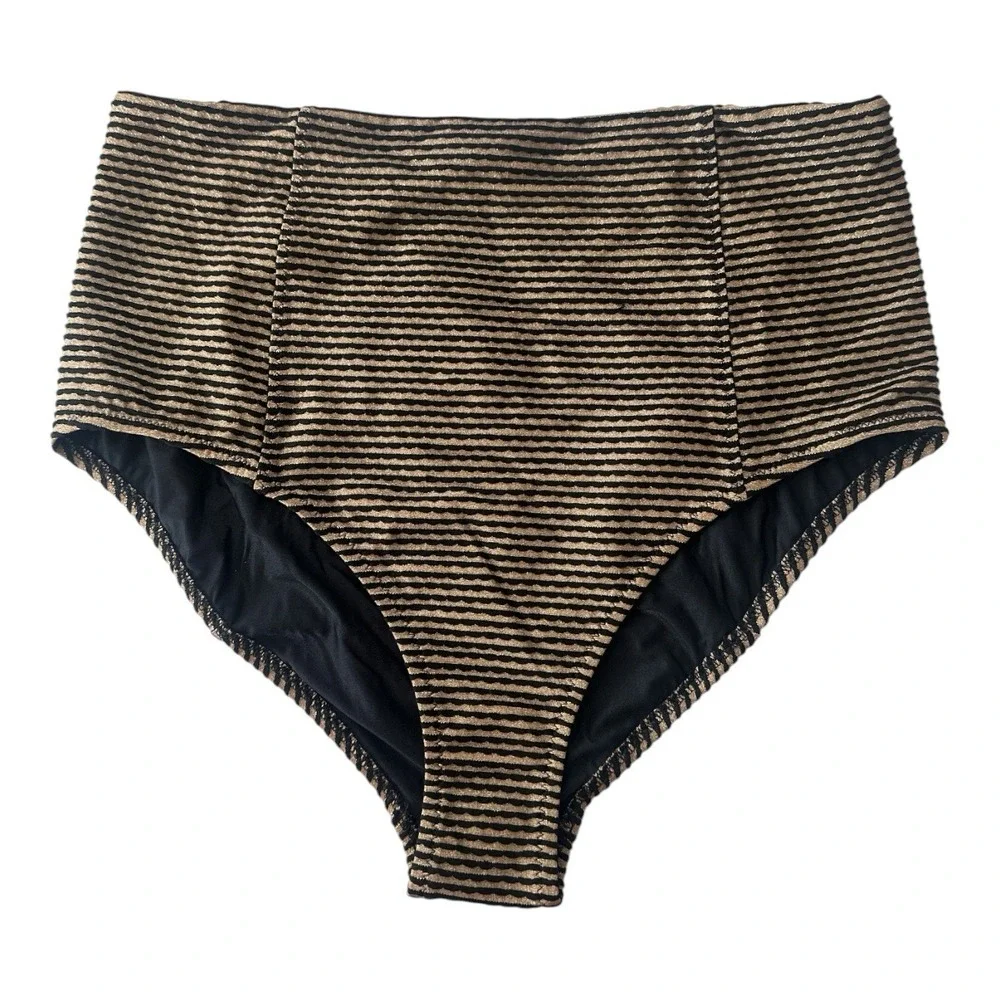 New ULLA Johnson Zahara Bikini Set Swimsuit Women's Large Beach MSRP $470